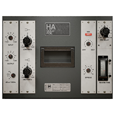 HERITAGE AUDIO HA240 Gold Foil Verb Plugin